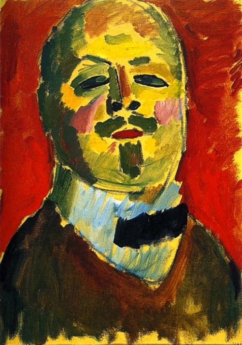 Self-portrait — Alexej Von Jawlensky