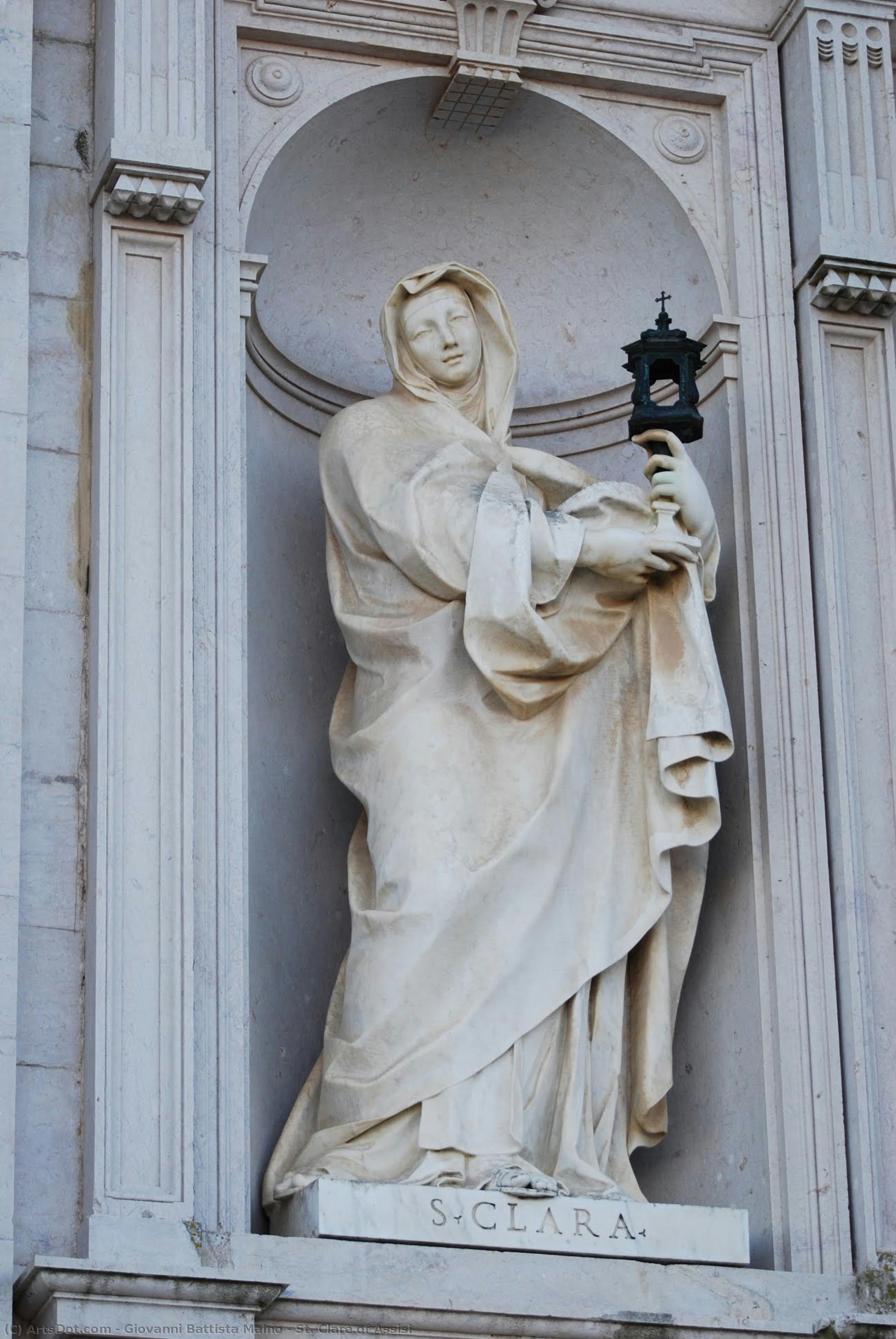 St. Clare Of Assisi — Giovanni Battista Maino