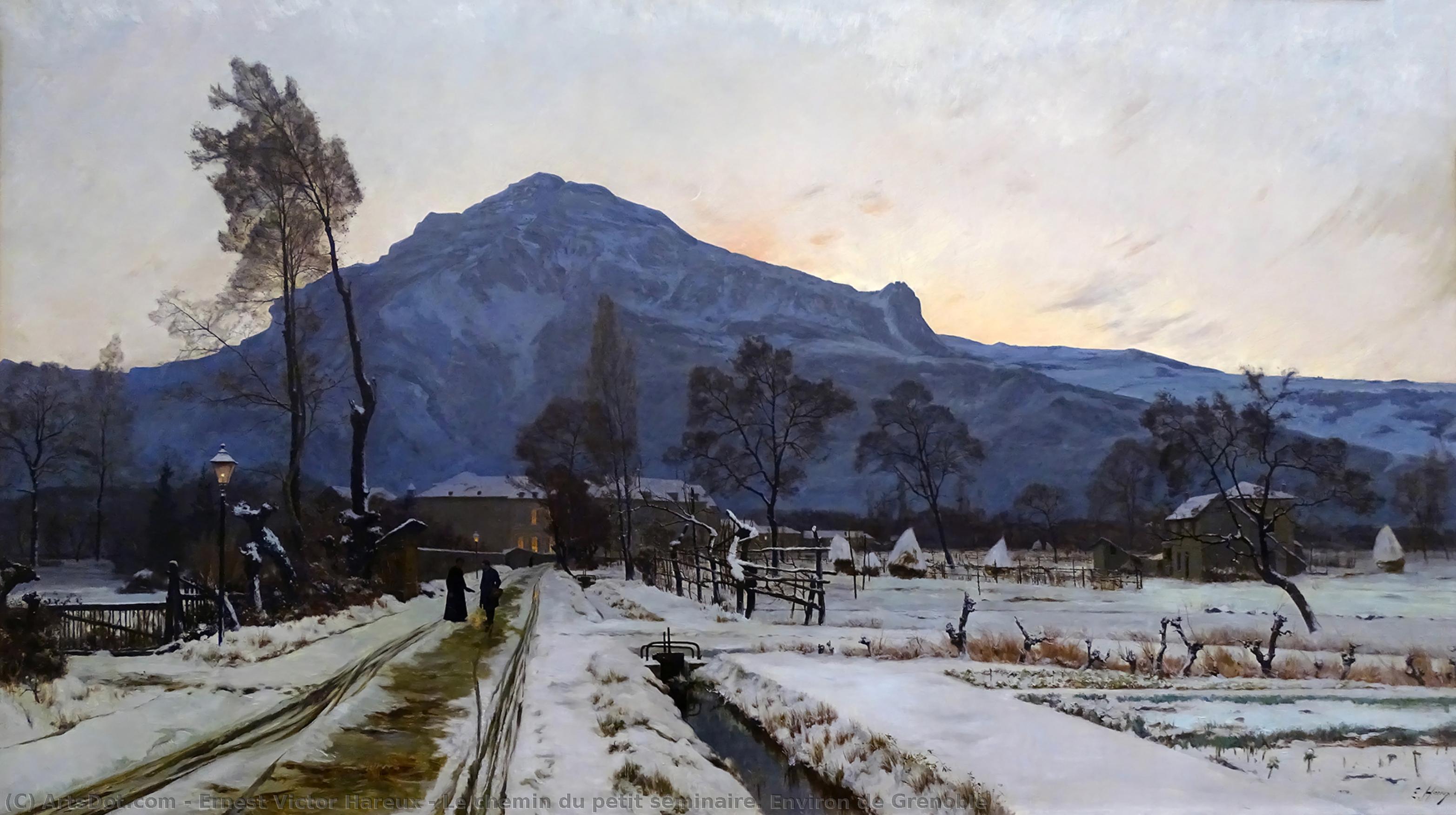 Le Chemin Du Petit Séminaire. Environ De Grenoble — Ernest Victor Hareux