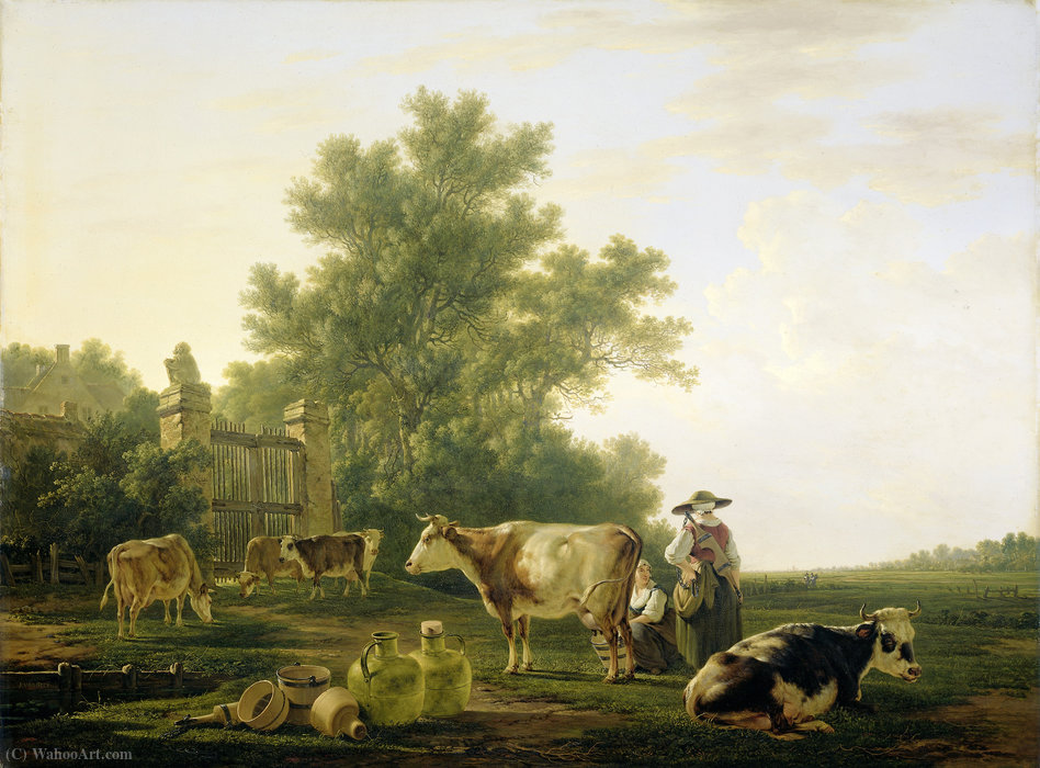 Milking Time — Якоб Ван Стрий