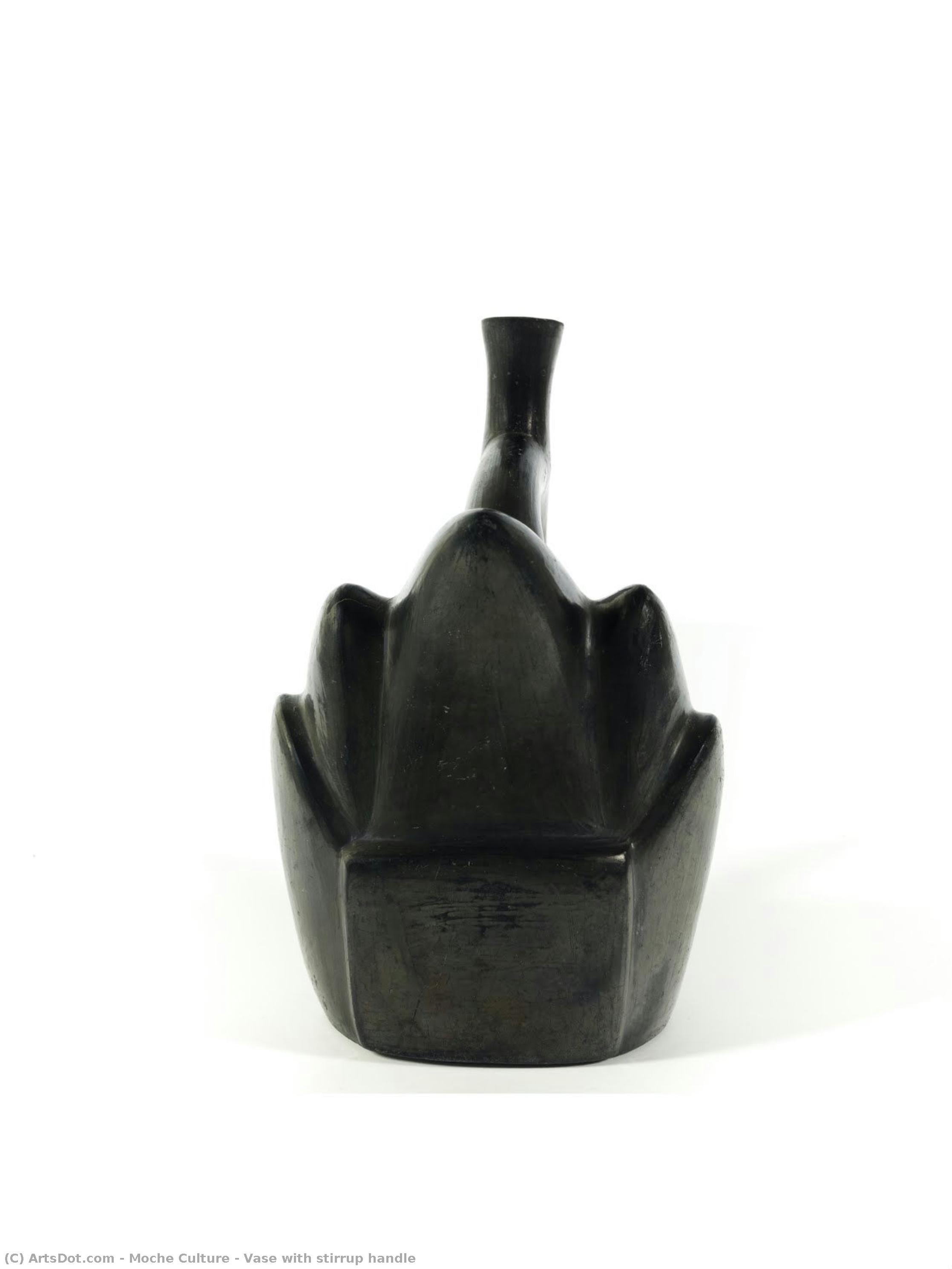 Vase With Stirrup Handle — Moke Kultura