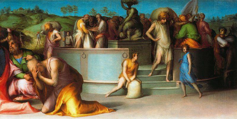 Joseph Revealing Himself To His Brothers — Jacopo Carucci