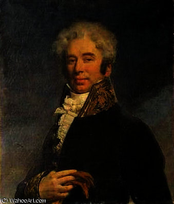 Portrait De Jules Jean-baptiste Francois De Chardeboeuf De Pradel — Jean Baptiste Mauzaisse