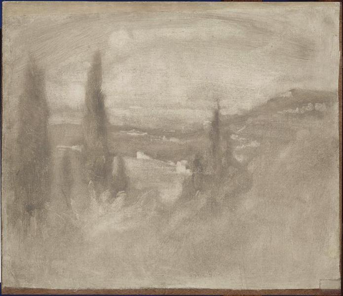 Bords De La Marne — Eugène Anatole Carrière