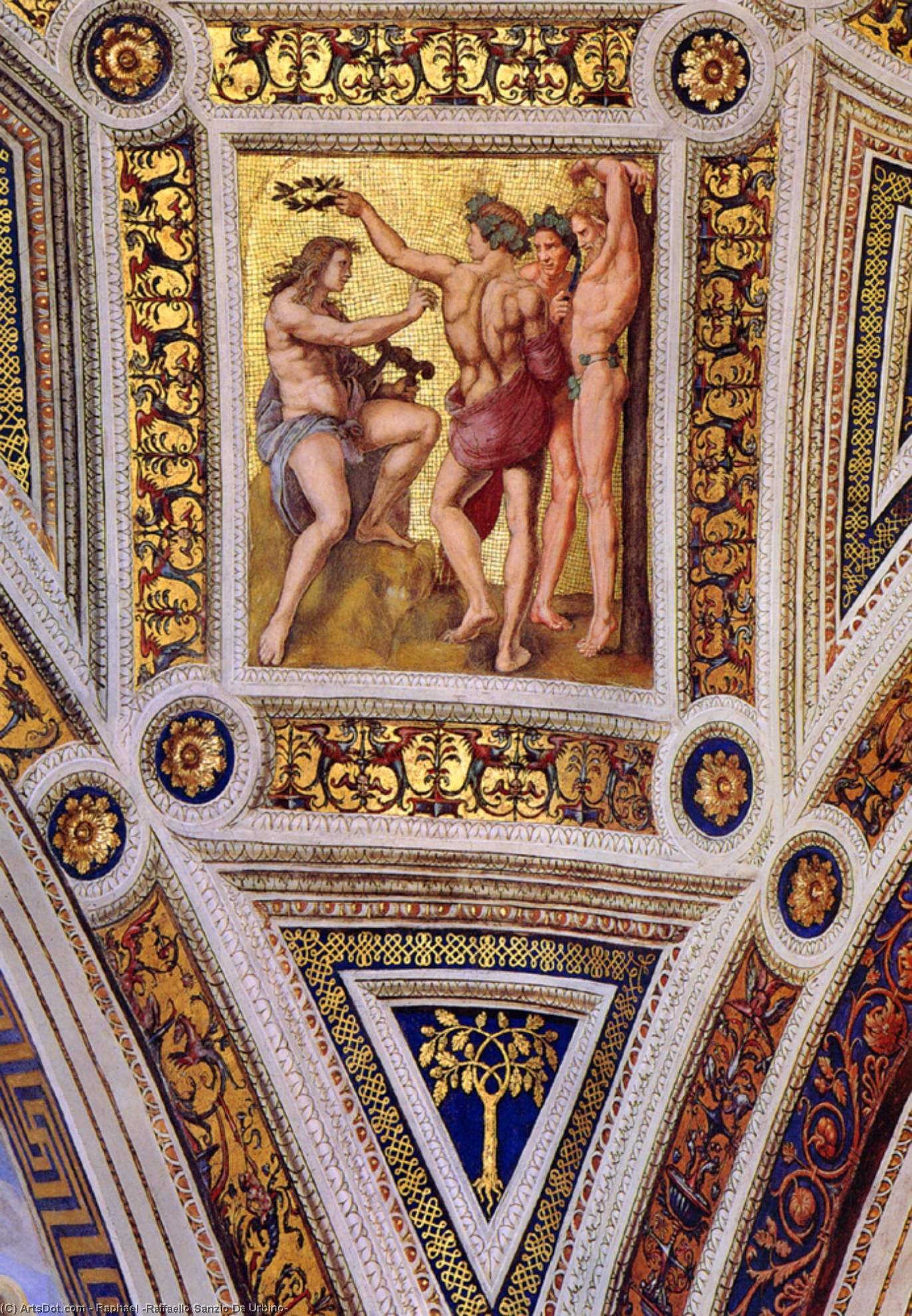 Stanza Della Segnatura D11 — Рафаэль