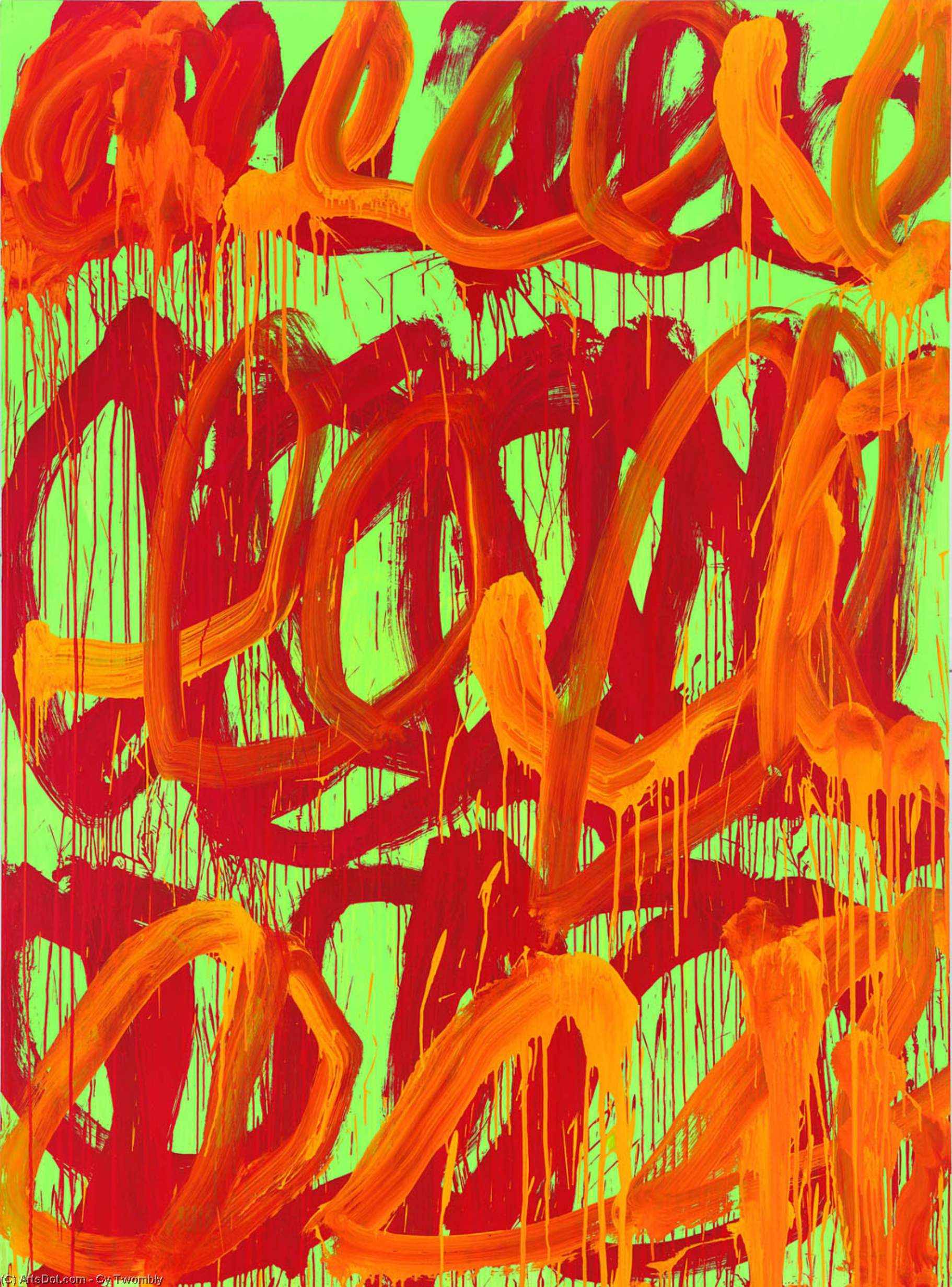 Camino Real (ii) — Cy Twombly