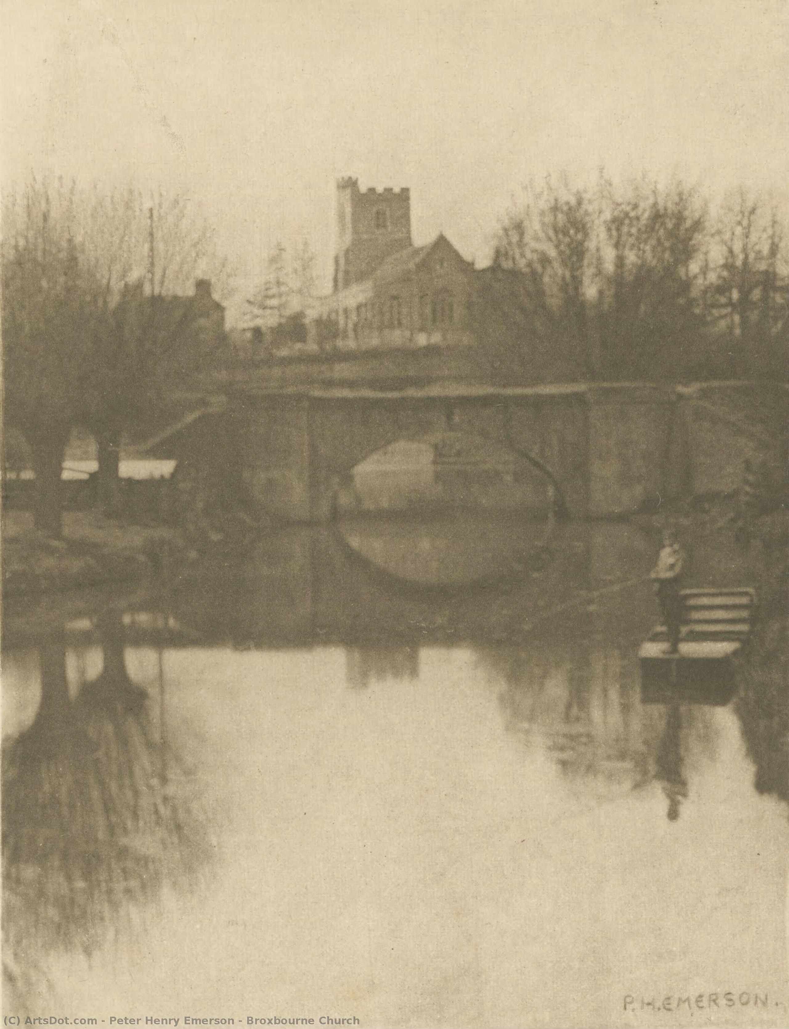 Broxbourne Church — Peter Henry Emerson