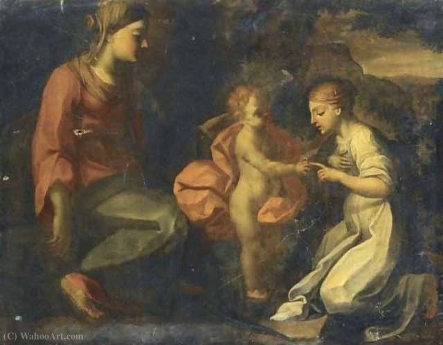 The Mystic Marriage Of Saint Catherine — Jean Tassel