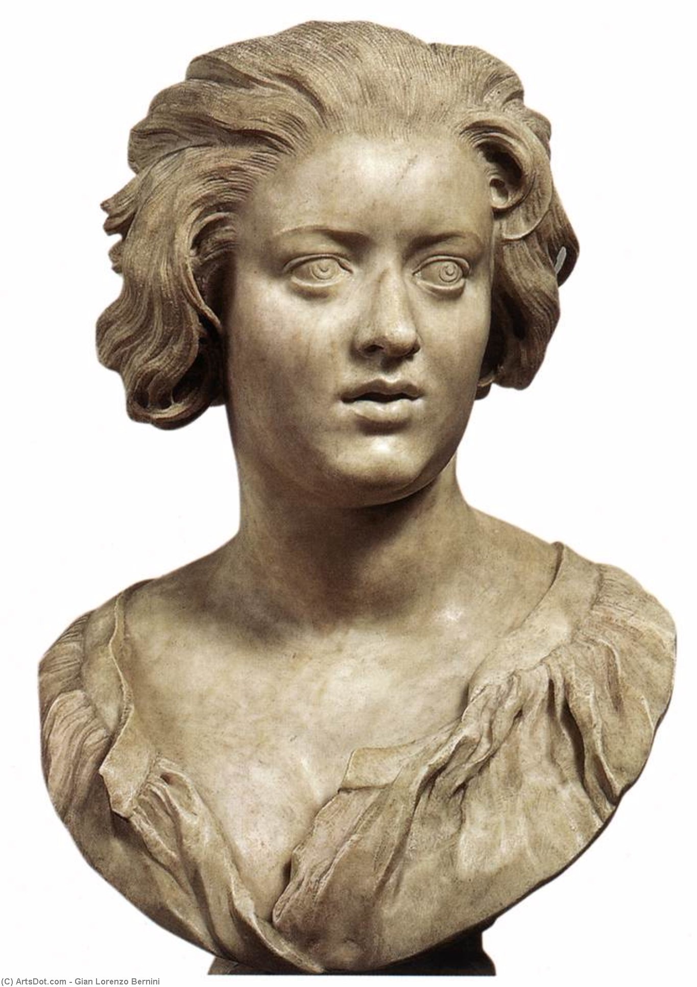 Bust Of Costanza Bonarelli — Gian Lorenzo Bernini