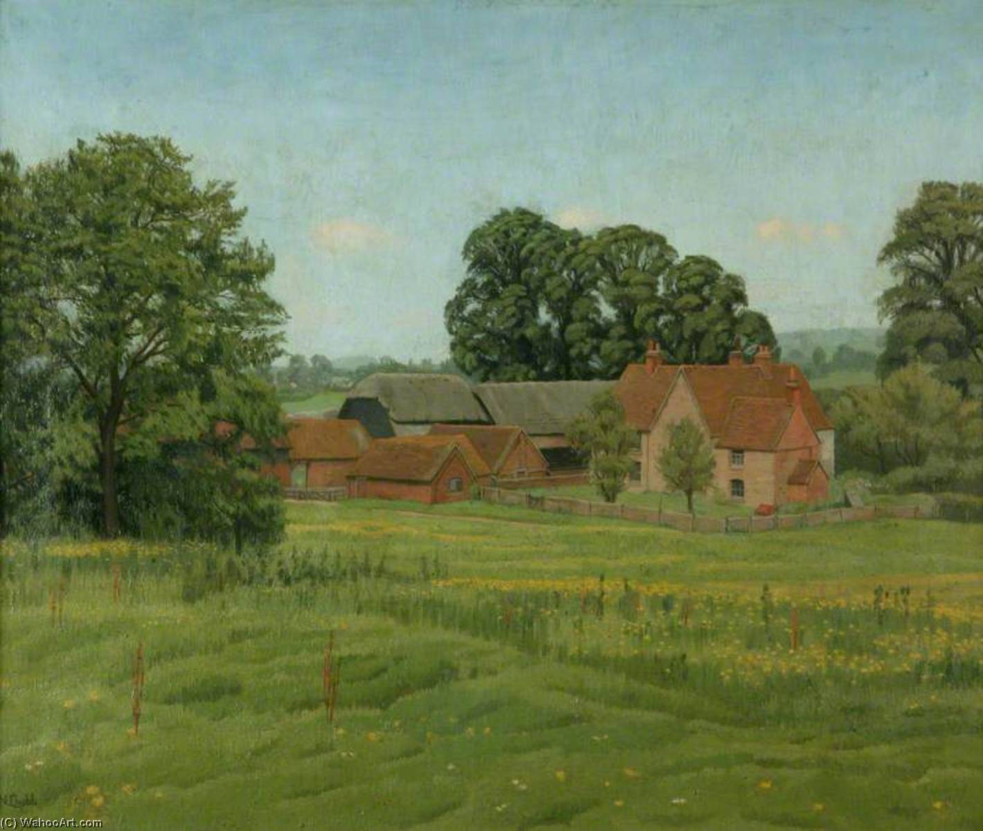 A Berkshire Farm — Ralph Nicholas Chubb
