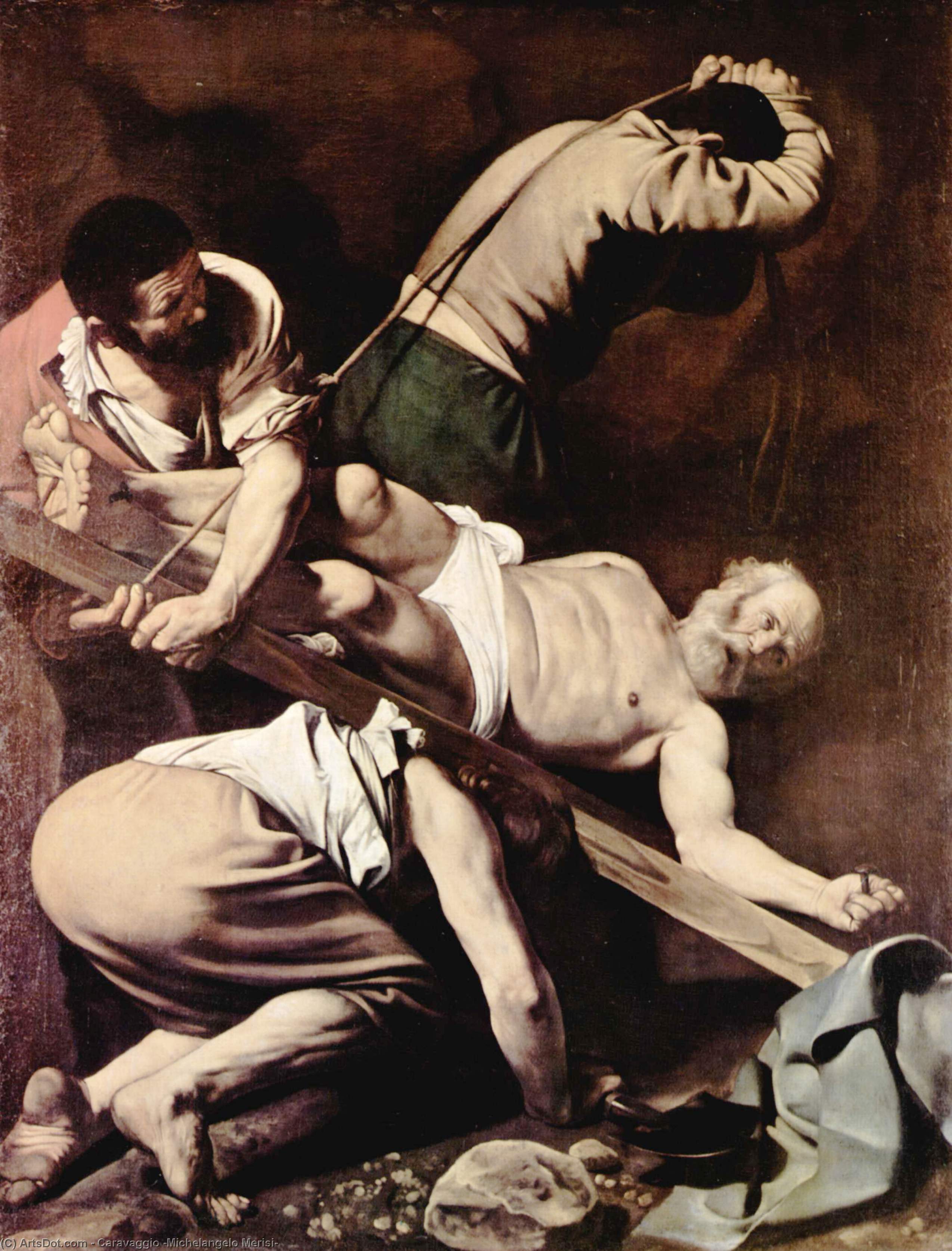 Crucifixion Of Saint Peter — Caravaggio