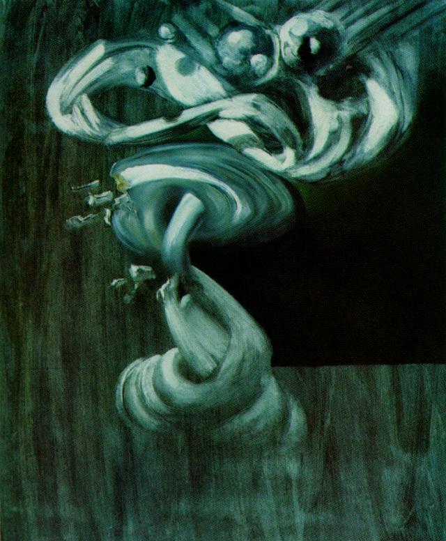 Study For A Fruit Bowl In 'still Life - Fast Moving', 1956 — Сальвадор Дали