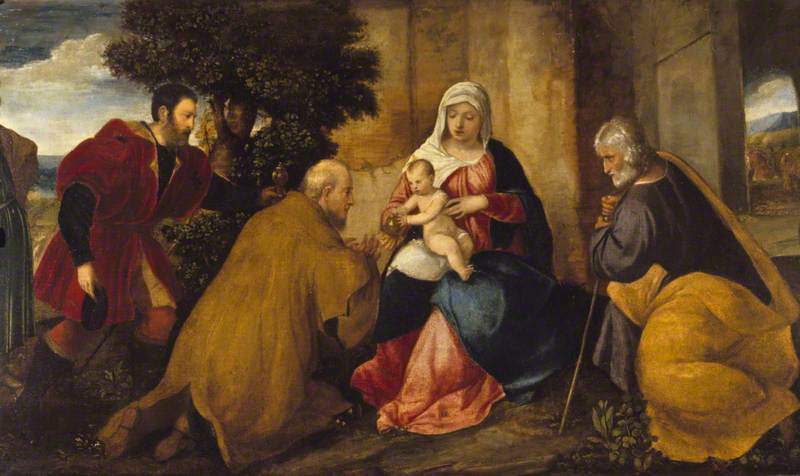 The Adoration Of The Kings — Bonifazio Veronese (bonifazio De Pitati)