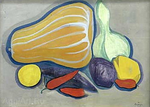 Pumpkin And Pepper — Martiros Sarian