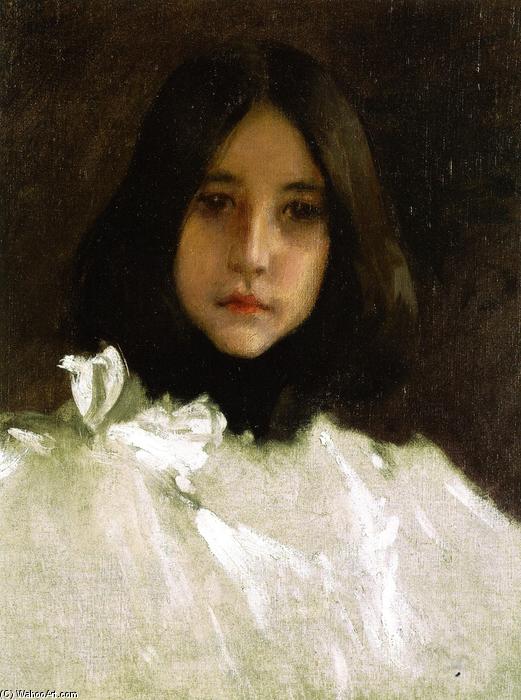 Head Of A Girl (also Known As The Artist's Daughter) — William Merritt Chase