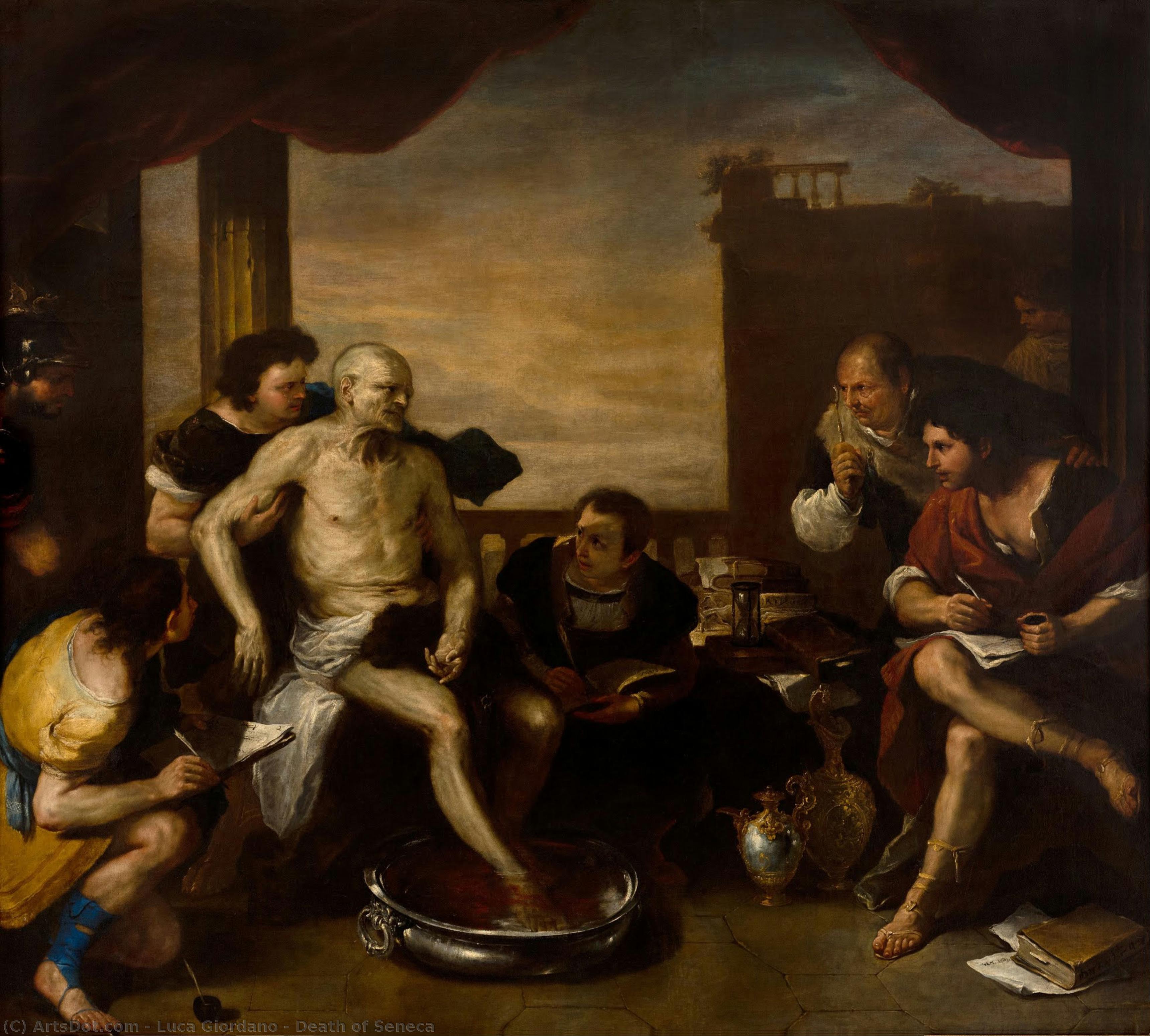 Death Of Seneca — Luca Giordano