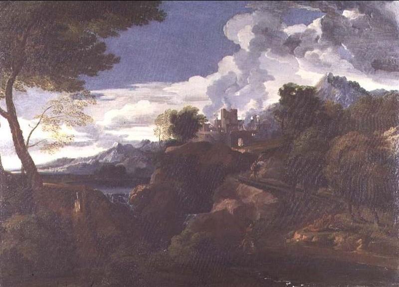 Landscape With A Burning City — Žan Fransoa Mile
