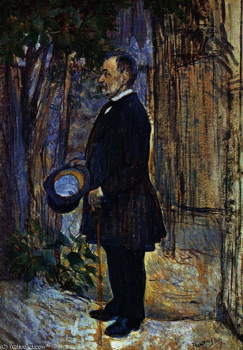 Picture Of Henri Dihau — Henri De Toulouse-lautrec