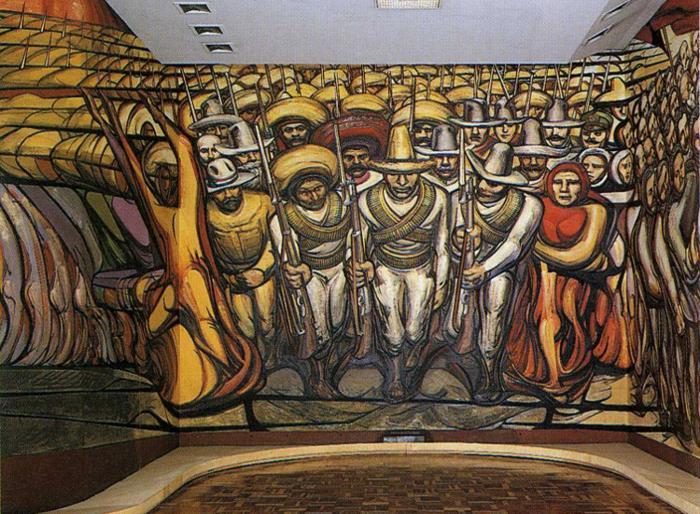 The Revolution (mural) — David Alfaro Siqueiros