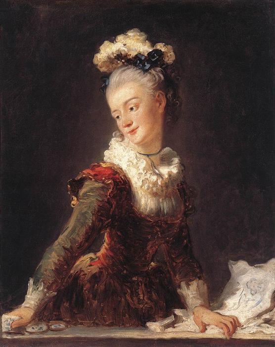 Marie-madeleine Guimard (fanciful Figure) — Jean-honoré Fragonard