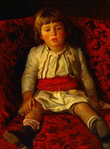 Portrait Of Nikolay Ge, The Artist's Grandson — ニコライ・ゲ