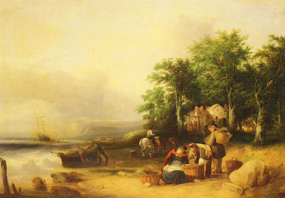 View On The Isle Of Wight — William Shayer Senior