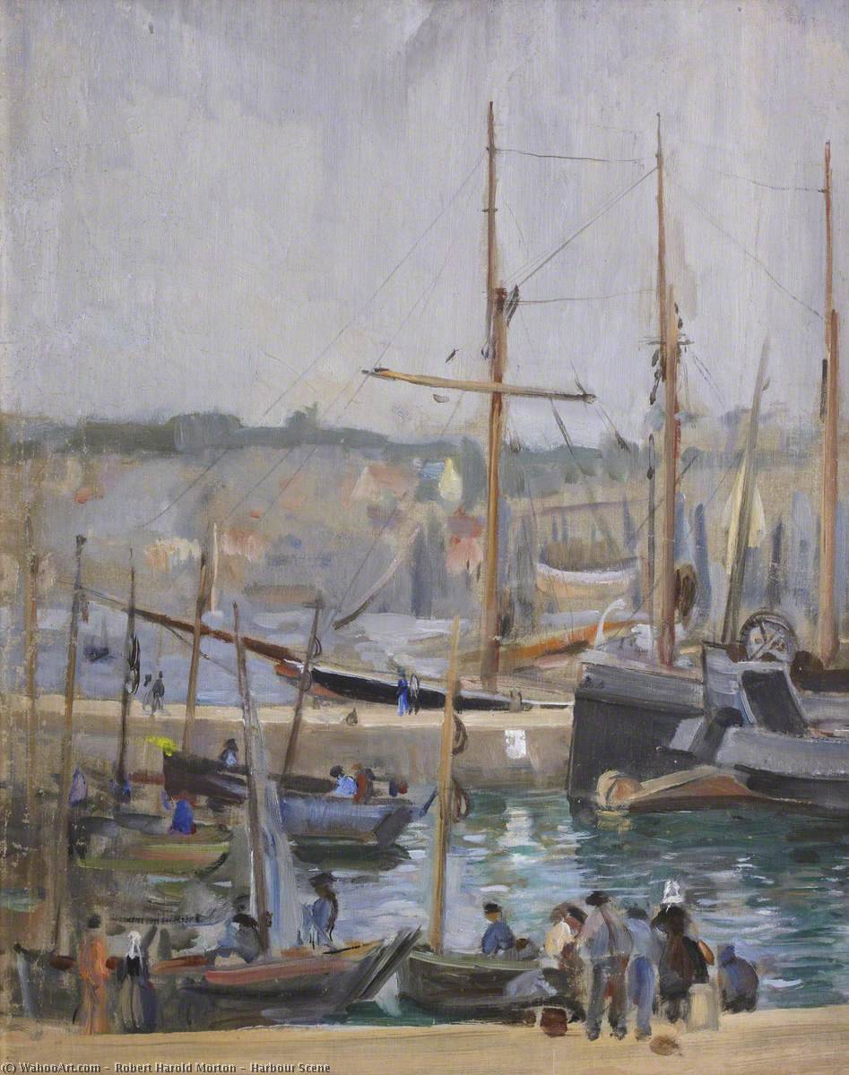 Harbour Scene — Robert Harold Morton