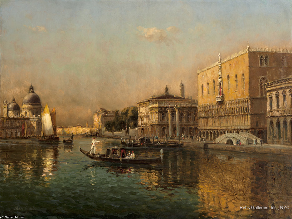 View Of The Basin Of San Marc — Antione Bouvard