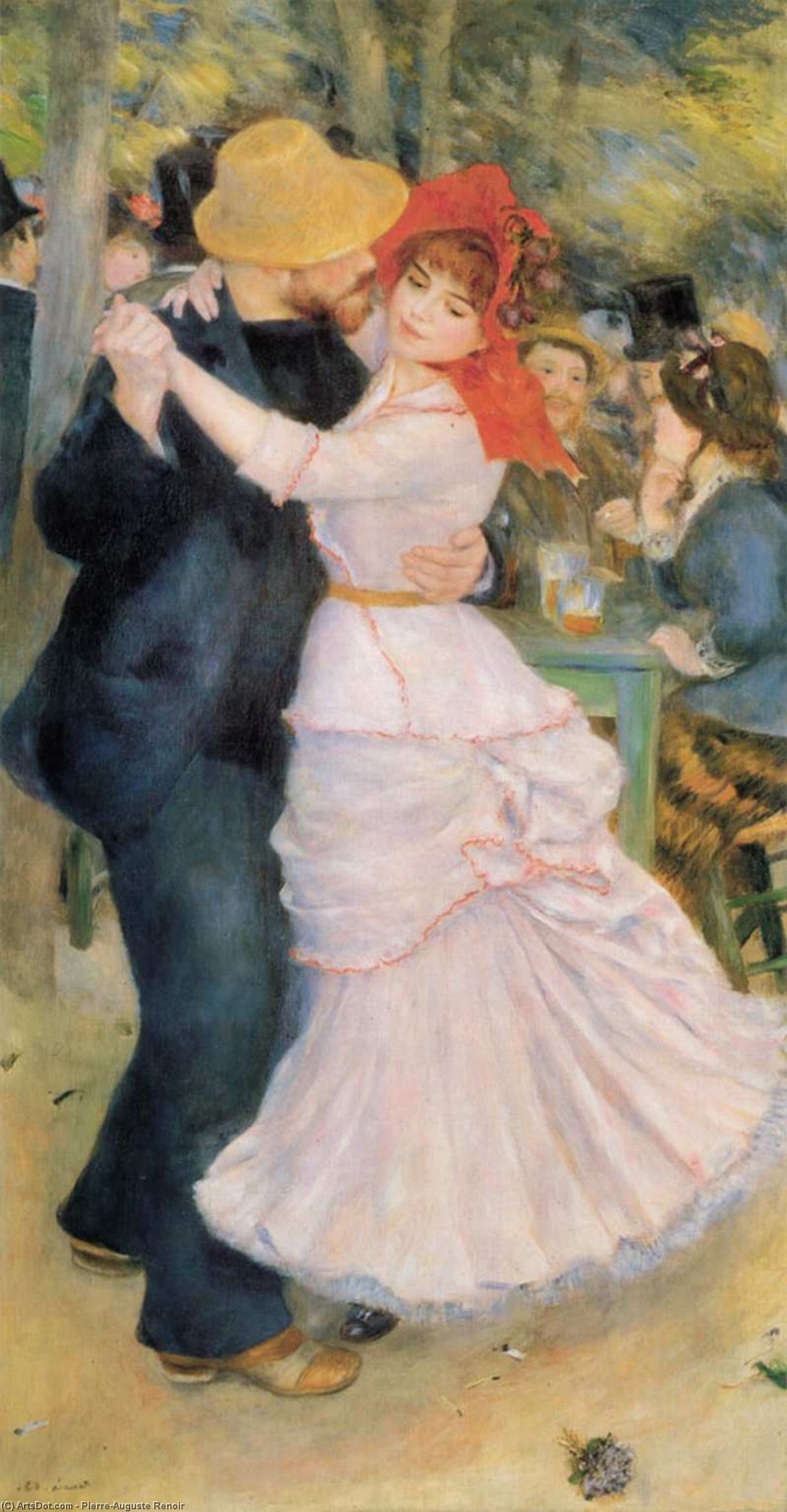 Tanz Bei Bougival — Pierre-auguste Renoir