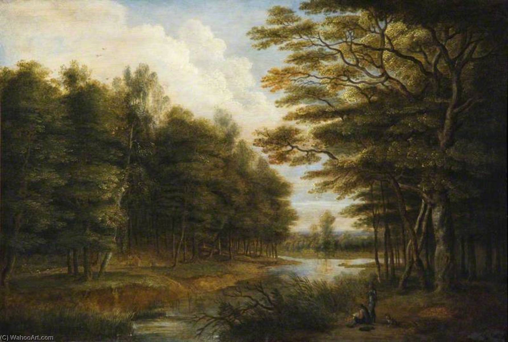 Landscape With Figures — Lucas Van Uden