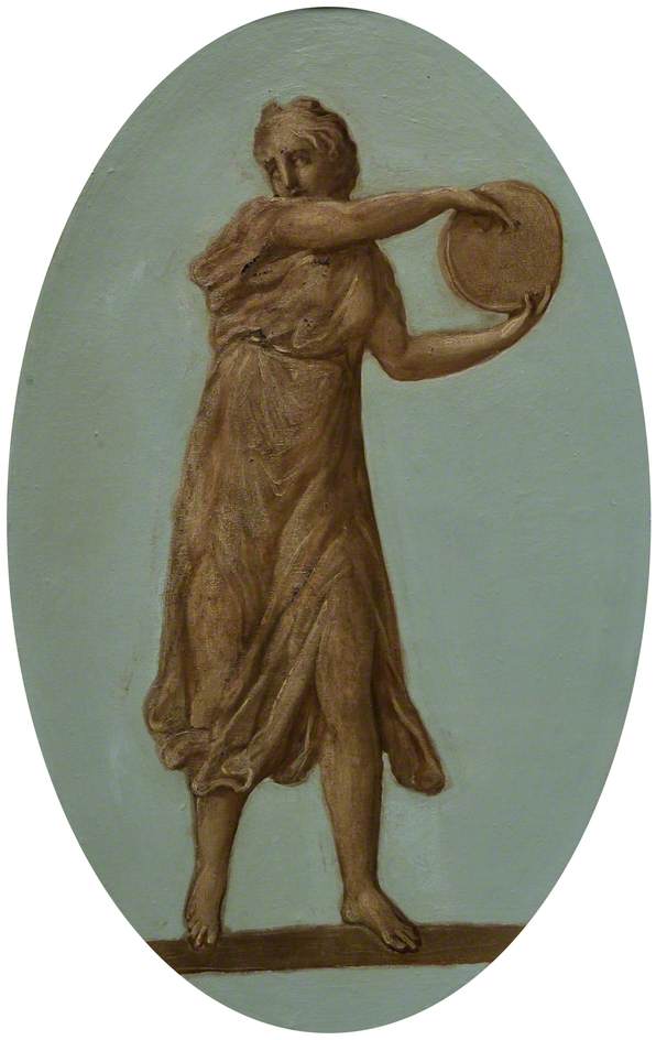 Bacchantes (3 Of 6 Ovals) — Antonio Zucchi