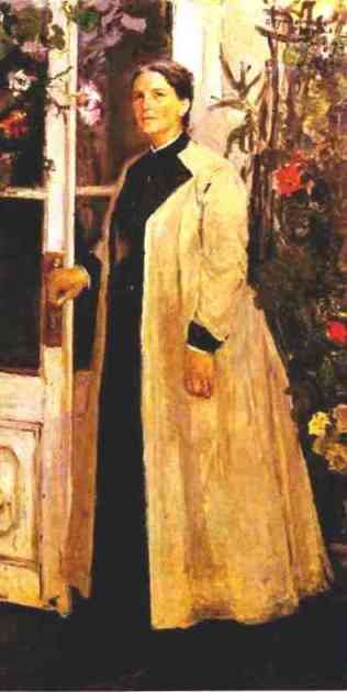 Portrait Of Olga Orlova. — Konstantin Alexeievitch Korovin