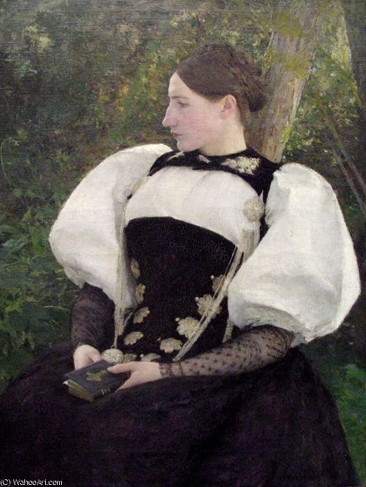A Woman From Bern Switzerland — Pascal-adolphe-jean Dagnan-bouveret
