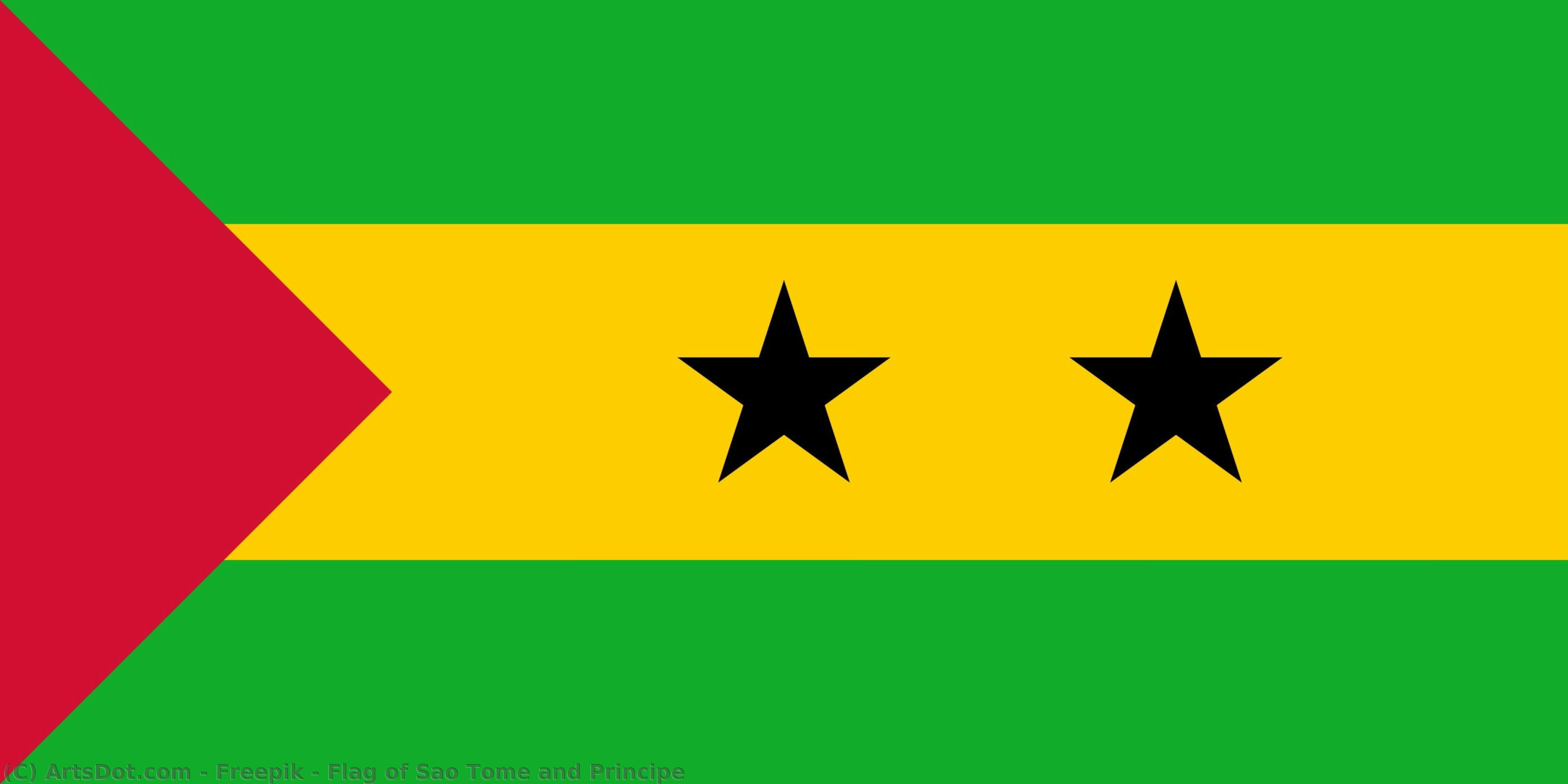 Flag Of Sao Tome And Principe — Freepik