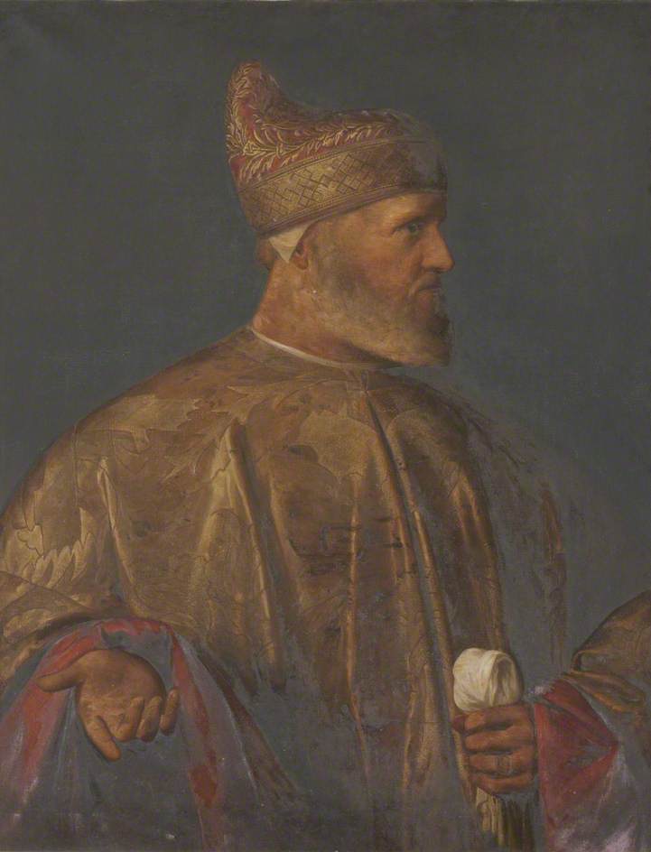 Doge Andrea Gritti (1455–1538) (after Vincenzo Catena) — William Gershom Collingwood