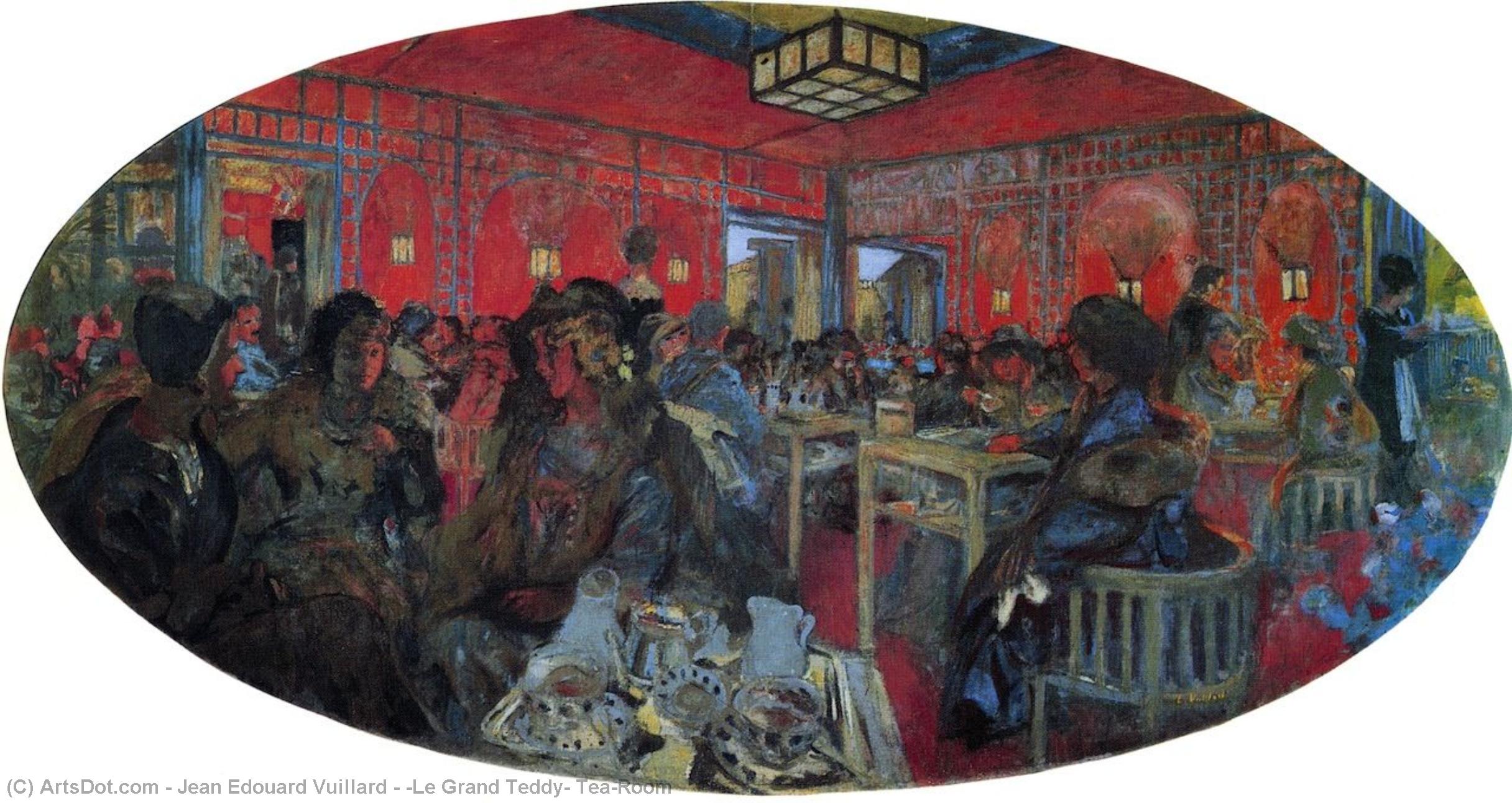 'le Grand Teddy' Tea-room — Jean-édouard Vuillard