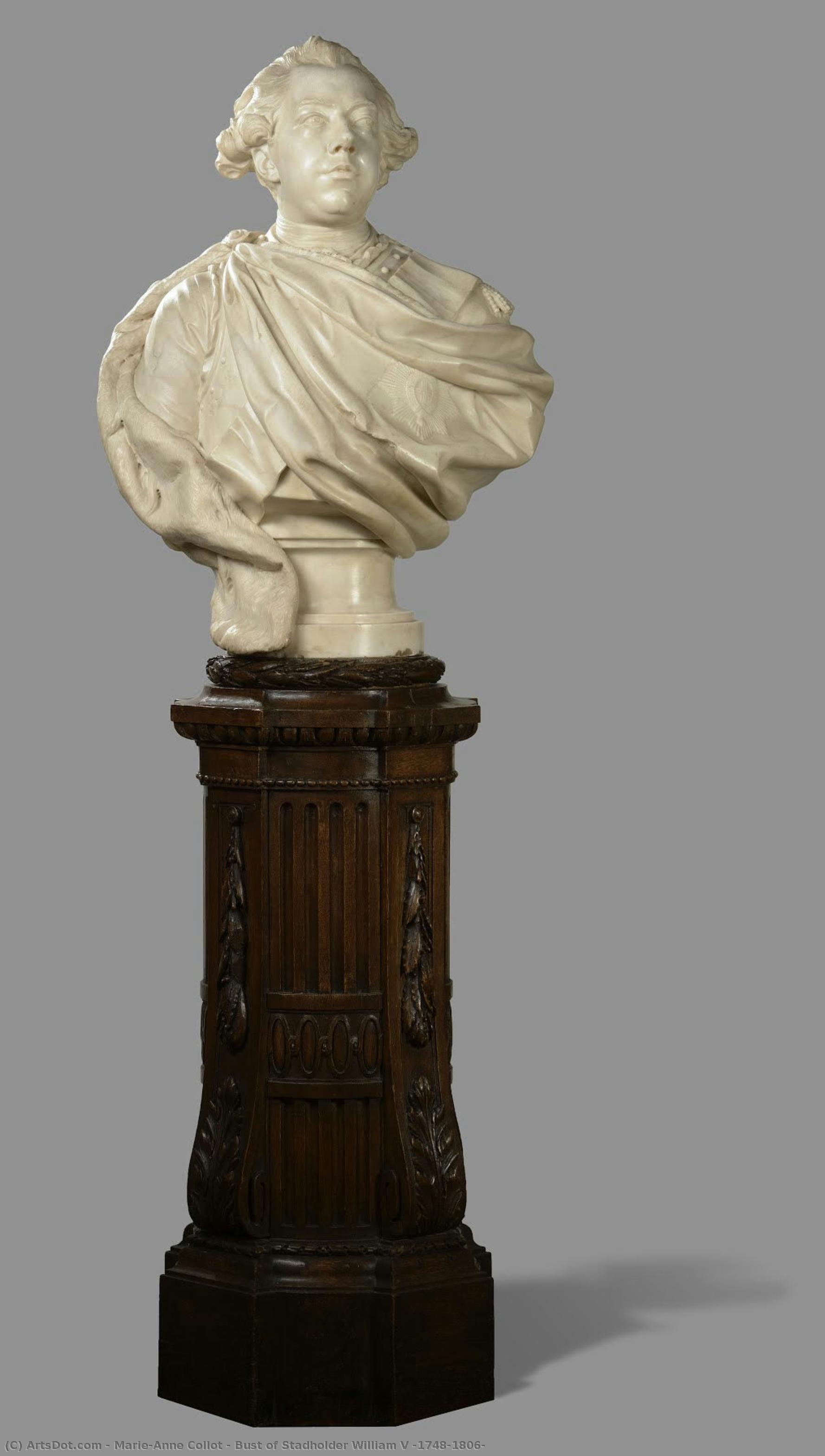 Bust Of Stadholder William V (1748-1806) — Marie-anne Collot