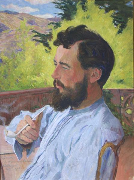 Portrait Du Peintre Louis Bausil (titre D'usage) — Georges Daniel De Monfreid