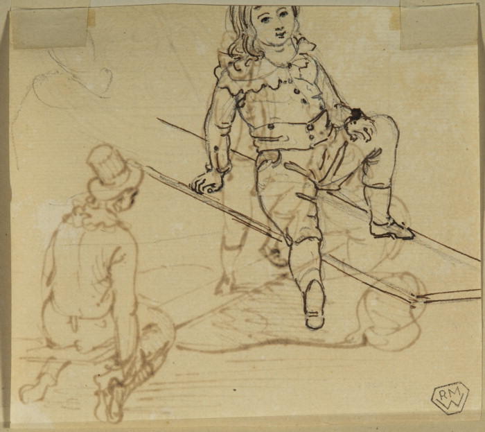 Young Boy On A See-saw — Paul Sandby