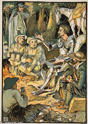 Don Quixote And The Goatherds — Валтер Кран