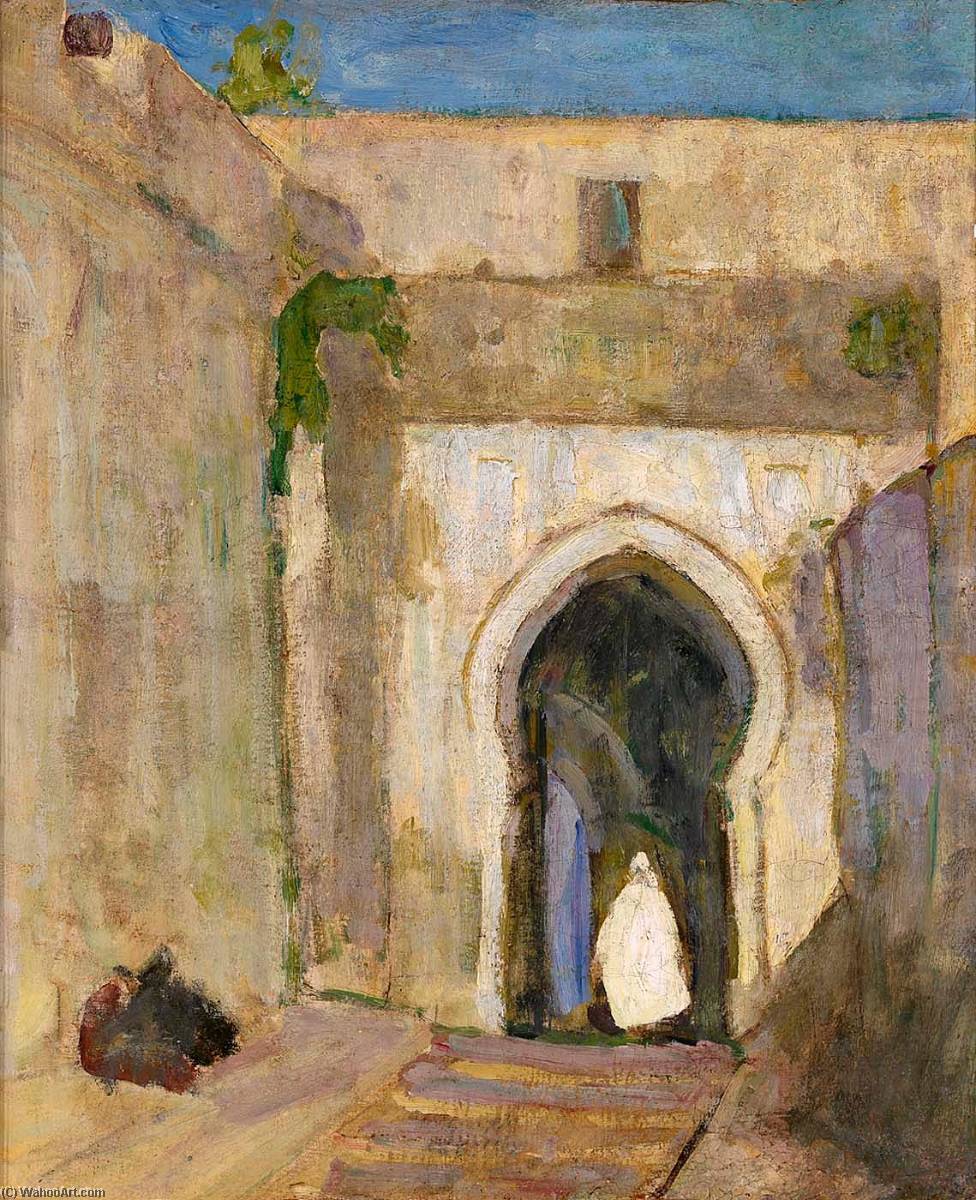 Gateway, Tangier — Henry Ossawa Tanner