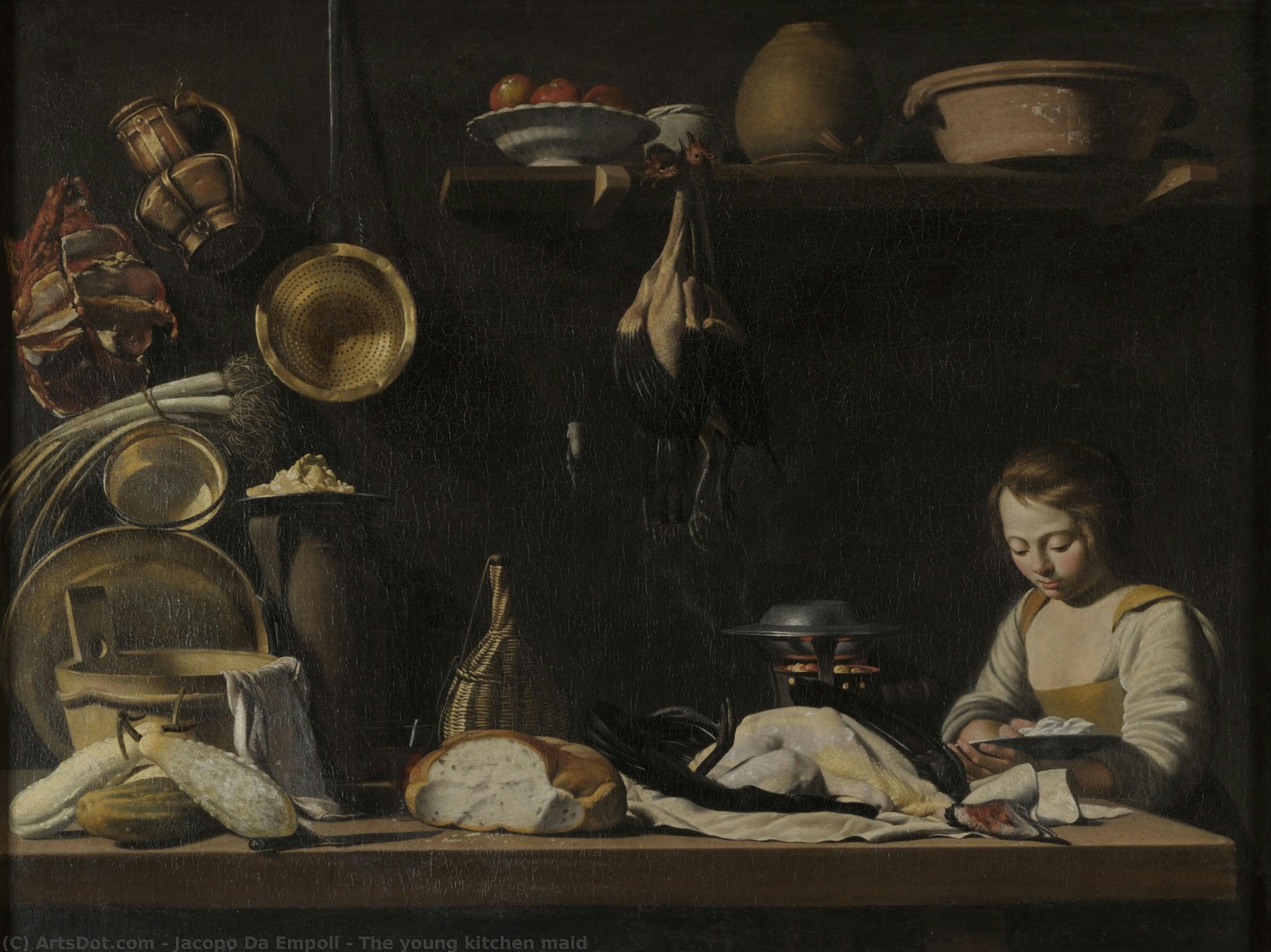 The Young Kitchen Maid — Jacopo Da Empoli