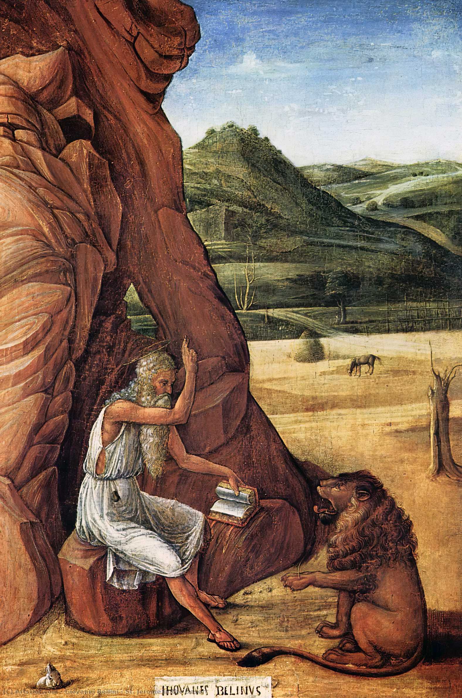 St. Jerome In The Desert — Giovanni Bellini