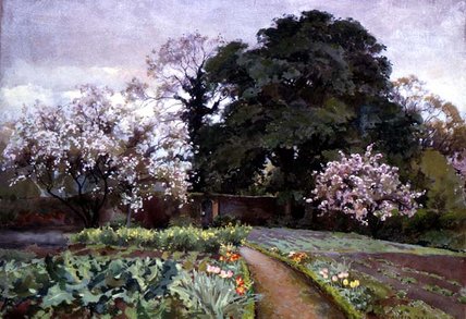 A Kitchen Garden, Frome, Somerset — Alfred Parsons