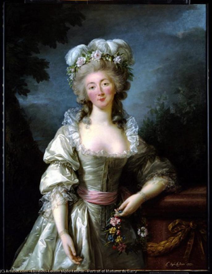 Portrait Of Madame Du Barry — Louise Élisabeth Vigée Le Brun