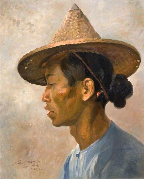 Portrait Of A Malayan Man — Agnes Sutherland