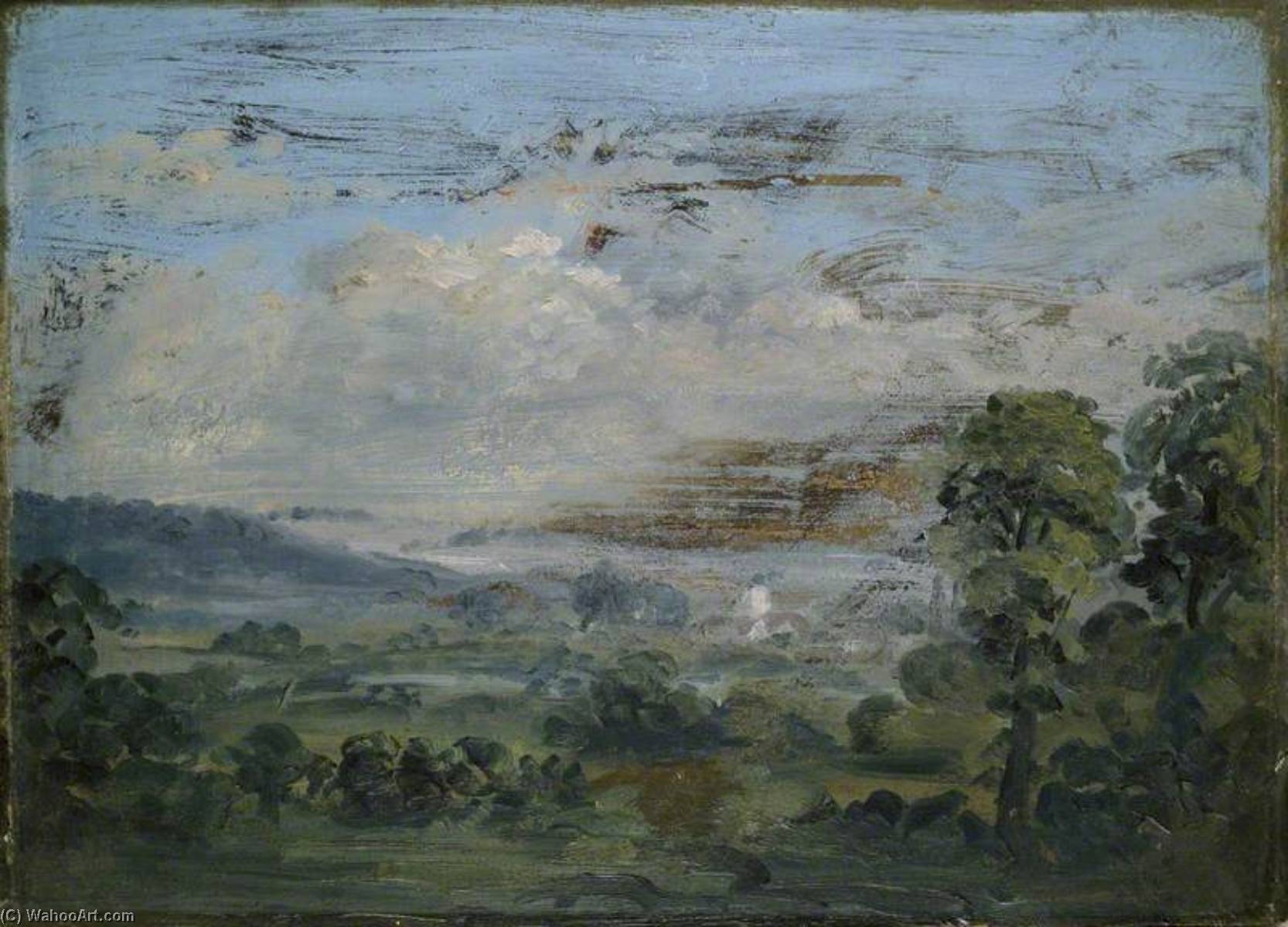 Britford Vale And Church — David Charles Read