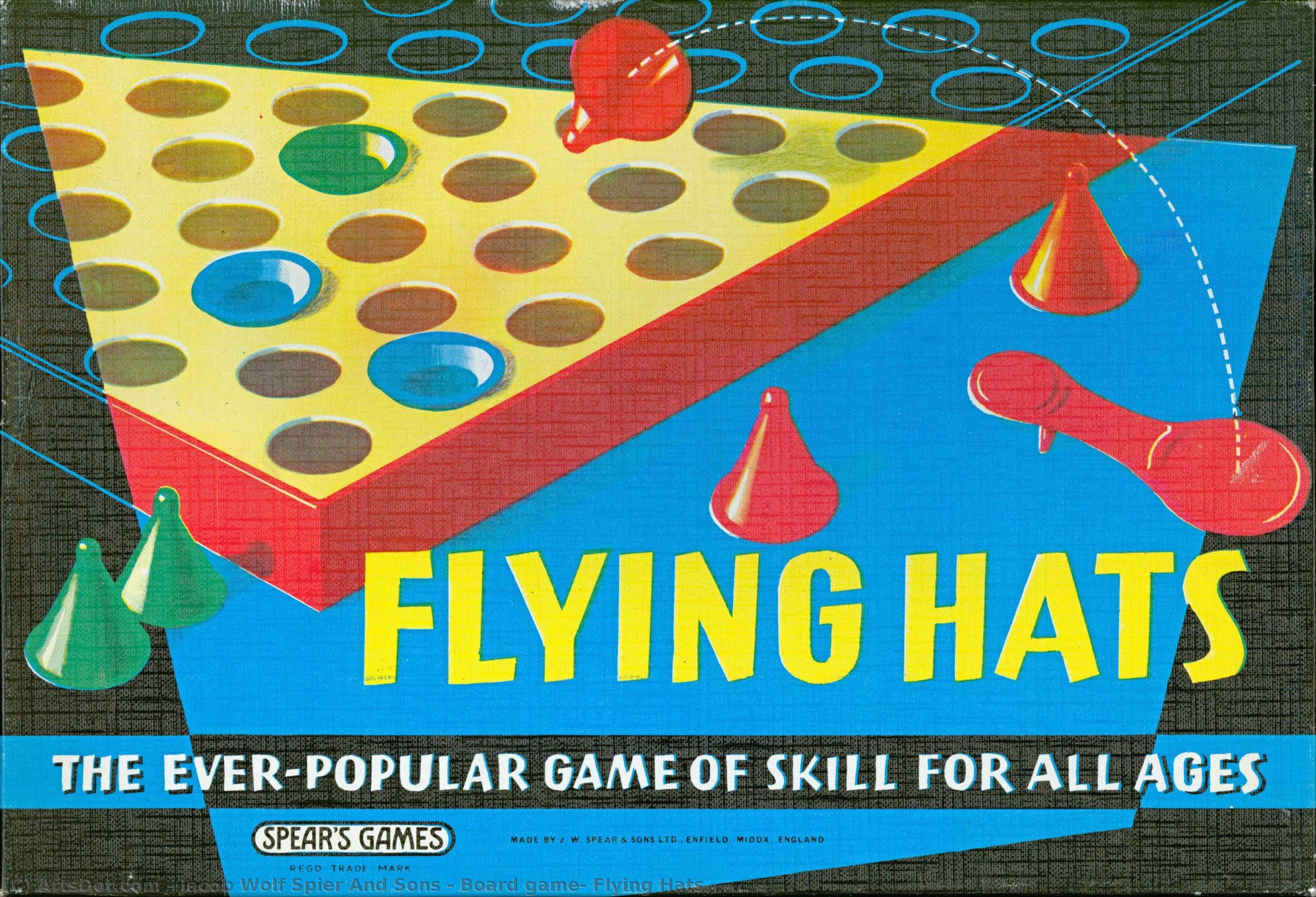 Board Game: Flying Hats — Якоб Вольф Шпир И Сыновья