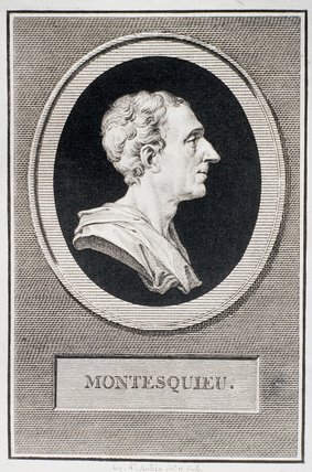 Charles Louis De Secondat, Baron De Montesquieu — Augustin De Saint Aubin