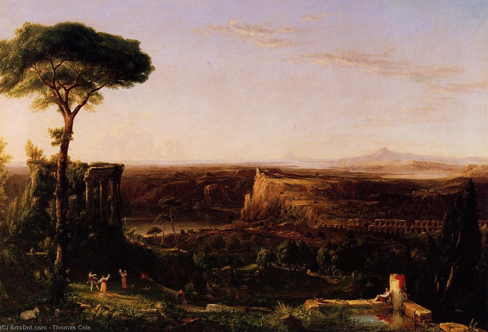Italian Scene Composition — Томас Коул